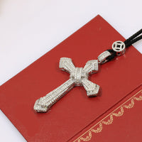 ¡®Globe Jewelry¡¯Pave Cross Pendant Necklace