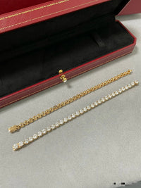 [Globe Jewelers] TENNIS BRACELET WITH FULL DIAMOND SETTING
