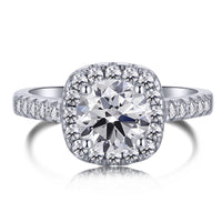 [Globe Jewelers]Dazzling Resplendent Round Cut Wedding Ring
