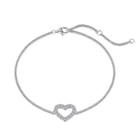 [Globe Jewelers]Heart Shape Lover Bracelet
