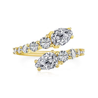 [Globe Jewelers] Zarter, verspielter Ring in Schlangenform für jeden Tag