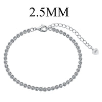 [Globe Jewelers]Dazzling Sparkling Round Cut Daily Bracelet