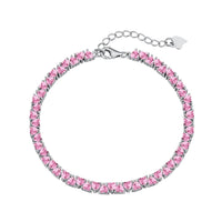 [Globe Jewelers]Dazzling Romantic Heart Shape Lover Bracelet