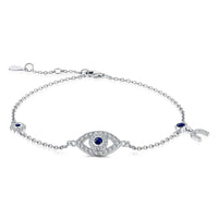 [Globe Jewelers]Dainty Eye Shape Necklace