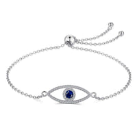 [Globe Jewelers]Devil's Eye Hollow Design Bracelet