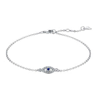 [Globe Jewelers]Evil Eye Shape Necklace