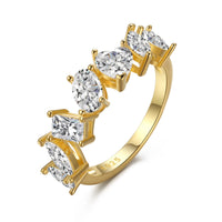 [Globe Jewelers]Delicate Multi Cut Ring