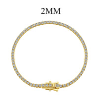 [Globe Jewelers]Radiant Colorful Round Cut Party Bracelet