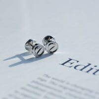 [Globe Jewelers]LOVE EARRINGS SILVER 10MM