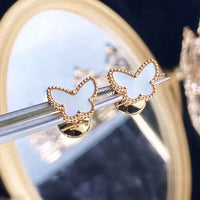 [Globe Jewelers]SWEET BUTTERFLY MOP EARSTUDS