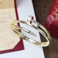 [Globe Jewelers] JUSTE ARMBAND 3,5 MM DOPPELREIHE DIAMANT