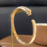 [Globe Jewelers] PANTHERE GOLD OFFENES ARMBAND