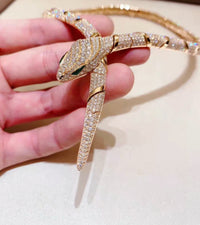 [Globe Jewelers]HAUTE COUTURE GOLD SERPENTI NECKLACE