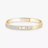 [Globe Jewelers]2026 BRAND-NEW FROSTED BRACELET WITH DIAMONDS THREE COLORS