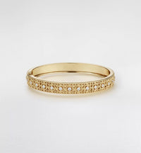 [Globe Jewelers]2026 WOVEN-PATTERN BRACELET SET WITH FULL DIAMOND INLAY THREE-COLORS