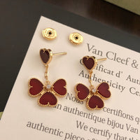 [Globe Jewelers] Gold-tone Red Heart Pendant