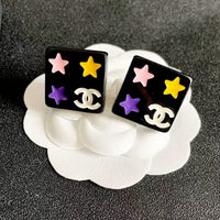 [Globe Jewelers]Square Stud Earrings