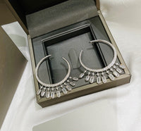 [Globe Jewelry] Kate Moss Tassel Hoop Earrings