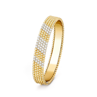 [Globe Jewelers]  FIVE-ROW DIAMOND BRACELET
