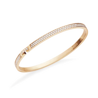 [Globe Jewelers]LIENS VIDENCE DIAMOND PAVED BRACELET