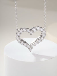 [Globe Jewelers]T Family Heart Necklace