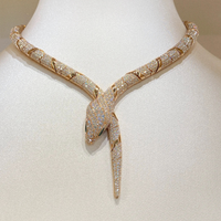[✨Globe Jewelry✨]HAUTE COUTURE GOLD SERPENTI NECKLACE