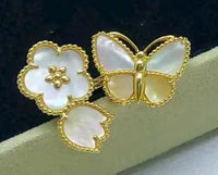 [Globe Jewelry] 26 NEW CLOVER LUCKY LIGHT YELLOW AND WHITE SET