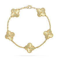 [Globe Jewelers] CLOVER 5 MOTIF LASER BRACELET COLLECTION