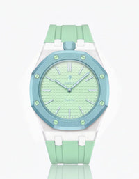 Silicone Strap & Case  Royal Pop  Blaue Acht(Customize  Colors)
