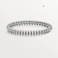 [Globe Jewelers]CLASH SILVER BRACELET