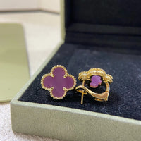 [Globe Jewelers]2025 NEW VIOLET STUD EARRINGS