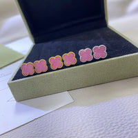 [Globe Jewelers]2025 NEW PINK MOTHER-OF-PEARL STUD EARRINGS