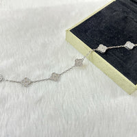 [Globe Jewelers]CLOVER 6 MOTIF DIAMOND BRACELET