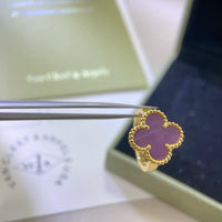 [Globe Jewelers]CLOVER LILA VIOLETT RING