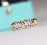 [Globe Jewelers]Classic Gold Diamond Ring