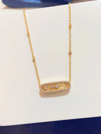 [Globe Jewelers] MK MOVE FULL DIAMOND NECKLACE