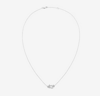 [Globe Jewelers]FORCE 10 DIAMOND SILVER NECKLACE MINI MODEL