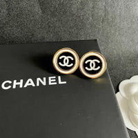 [Globe Jewelers]Classic Double C Stud Earrings