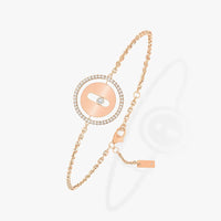 [Globe Jewelers]LUCKY MOVE PAVED DIAMOND BRACELET