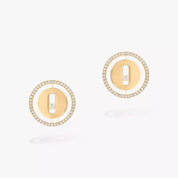 [Globe Jewelers]Lucky Move Diamond Earrings