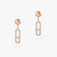 [Globe Jewelers]DORMEUSES MOVE UNO DIAMOND EARRINGS