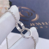 [Globe Jewelers]LOVE BRACELET DOUBLE RING