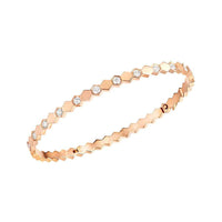 [Globe Jewelers]BEE LOVE PINK GOLD DIAMOND BRACELET