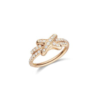 [Globe Jewelers]JEUX DE RING PINK GOLD DIAMOND