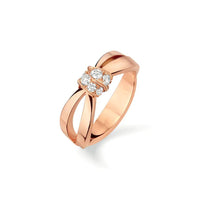 [Globe Jewelers]LIENS RING PINK GOLD DIAMOND