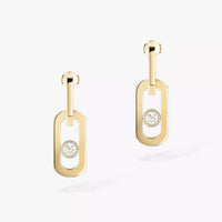[Globe Jewelry]So Move XL Diamond Pendant Earrings