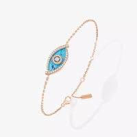 [Globe Jewelers]Lucky Eye Diamond Bracelet
