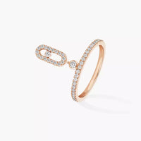 [Globe Jewelers]Move Uno Diamond Ring