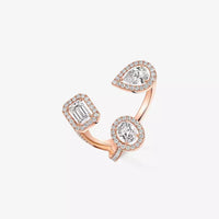 [[Globe Jewelers] Diamond Ring 0,25ct My Twin Trilogy
