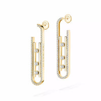[Globe Jewelers]Diamond Pendant Earrings Move 10Th